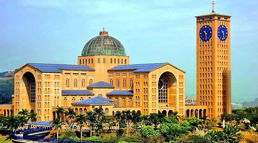 Den nationale helligdom for Vor Frue af Aparecida i Brasilien