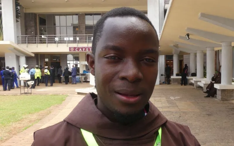 Broder Janivier Kagayo Theophile ved AMECEA-forsamlingen