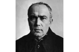 Den hellige Maximilian Kolbe kort før sin arrestation den 17. februar 1941.