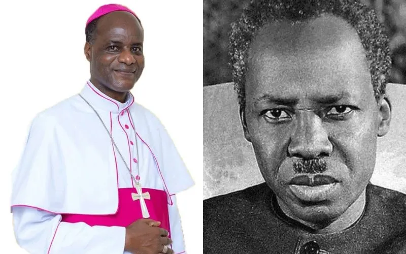Biskop Henry Mchamungu og Tanzanias tidligere præsident Julius Kambarage Nyerere