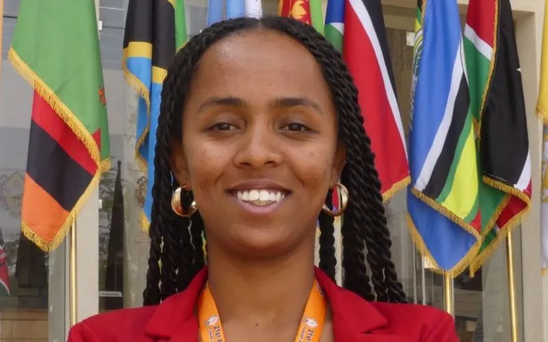 Hayat Abdi ved AMECEA-forsamlingen