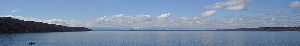 Starnbergsøen syd for München.