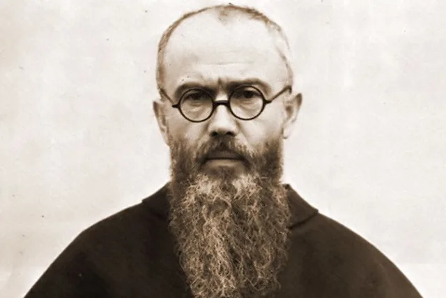 Den hellige Maximilian Kolbe.