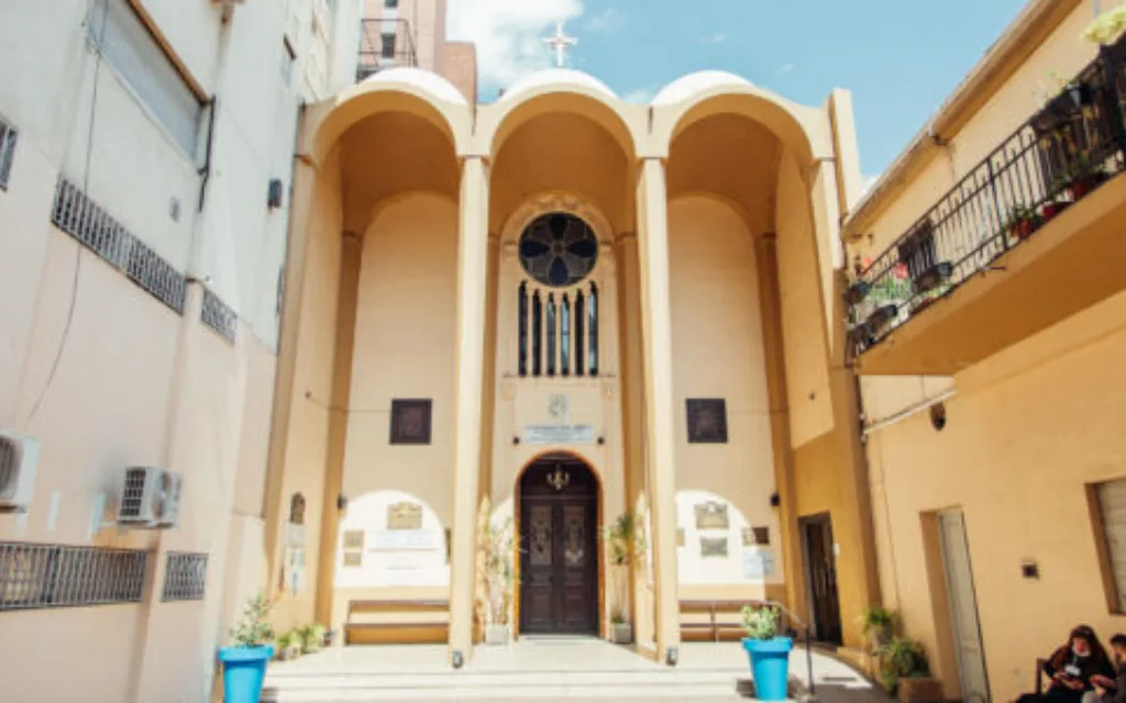 Den melkittiske græsk-katolske St. George-katedral i Córdoba.