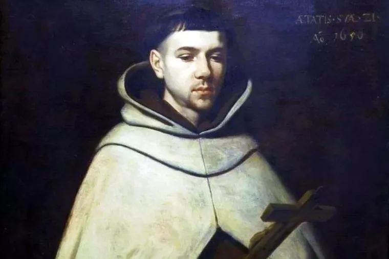 Maleri af den hellige Johannes af Korset af Francisco de Zurbarán, ca. 1656