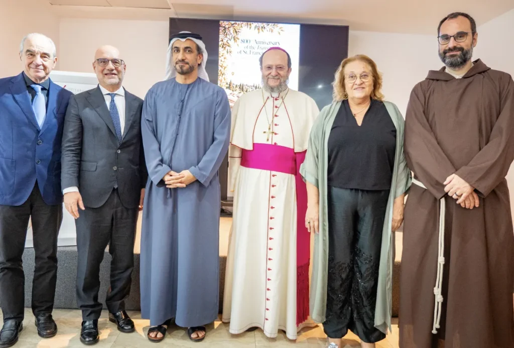 Møde om den hellige Frans i Abu Dhabi