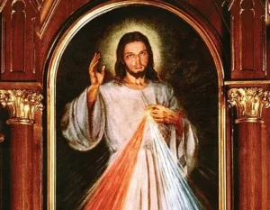 Den barmhjertige Jesus i Adolf Hyłas version, Kraków