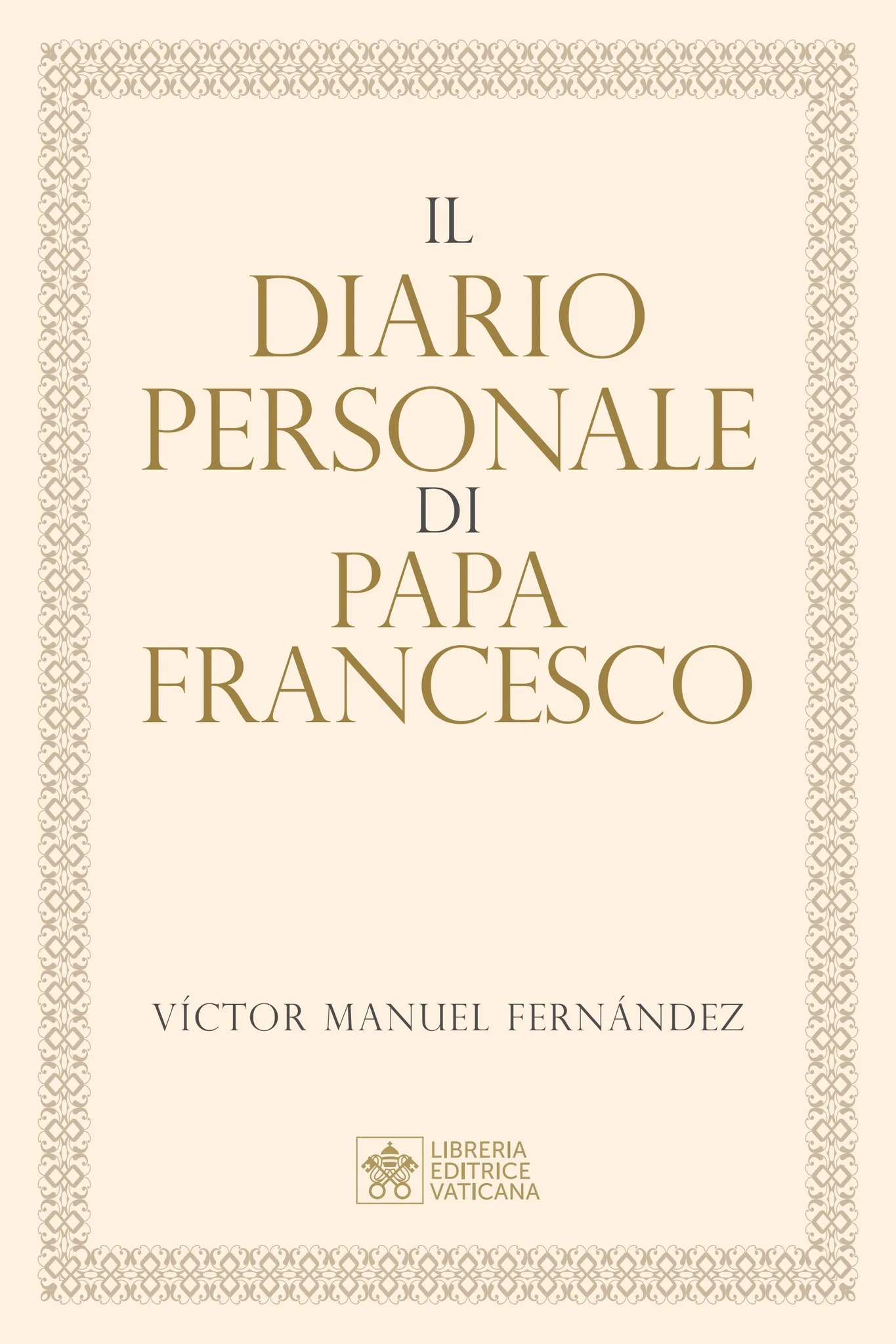 Omslaget til bogen The Private Diary of Pope Francis.