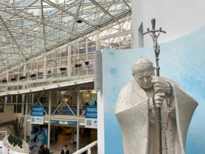 Kapellet på Gemelli-hospitalet i Rom, som bærer navn efter den hellige Johannes Paul II